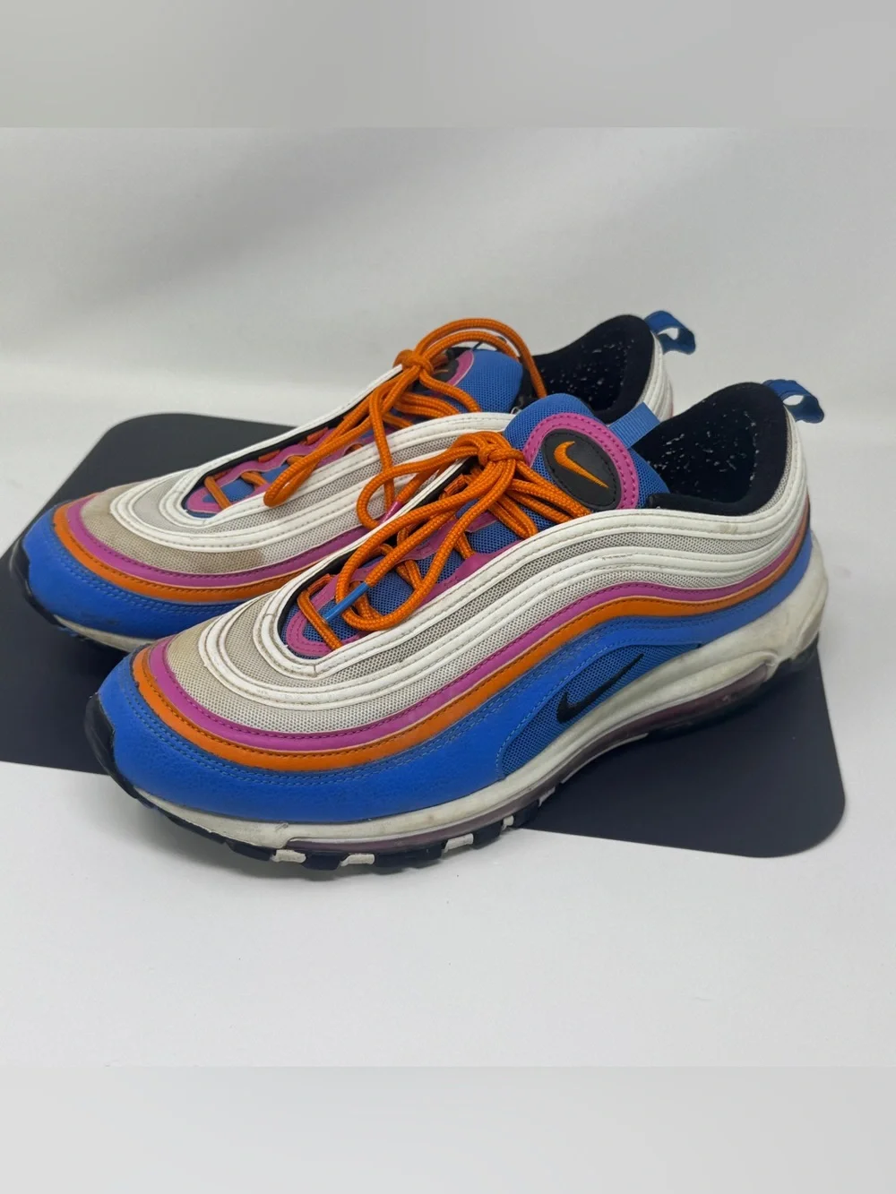 Nike Air Max 97 Active Fuchsia Running Shoes Men’s Size 12 CW6992-100